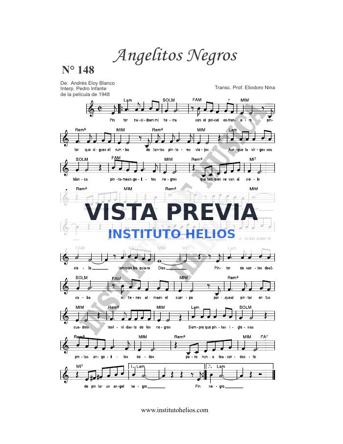 Vista previa de Angelitos negros